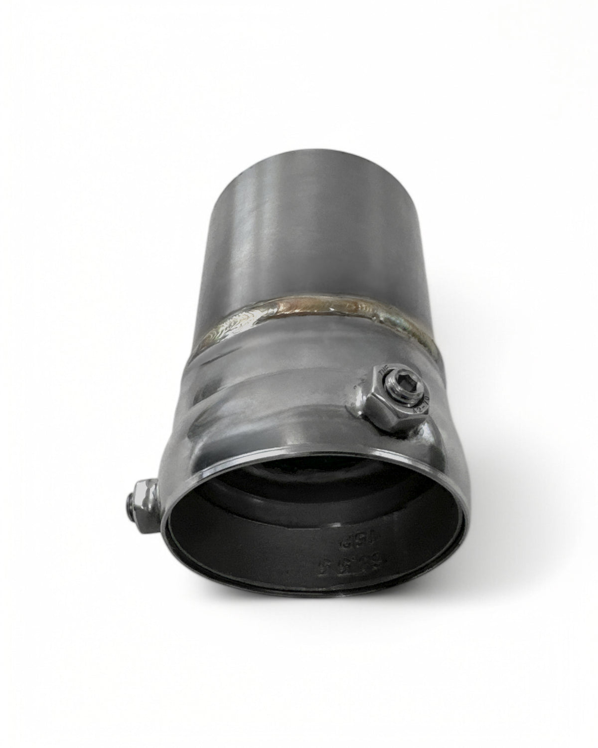 Edelstahl Kugelkopf Endrohr Verlängerung 63 / 76/ 89 mm