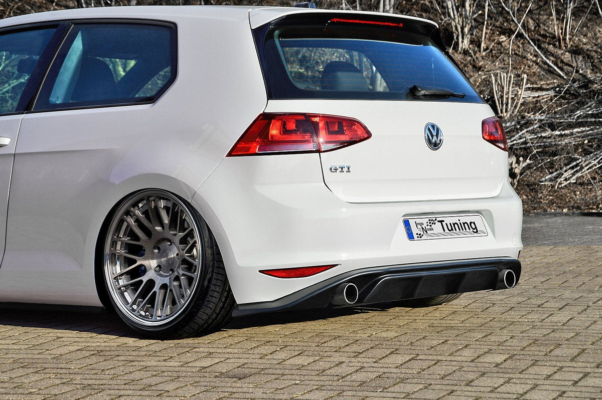 Heckdiffusor Einsatz für VW Golf 7 GTI + GTD - Ingo Noak Tuning