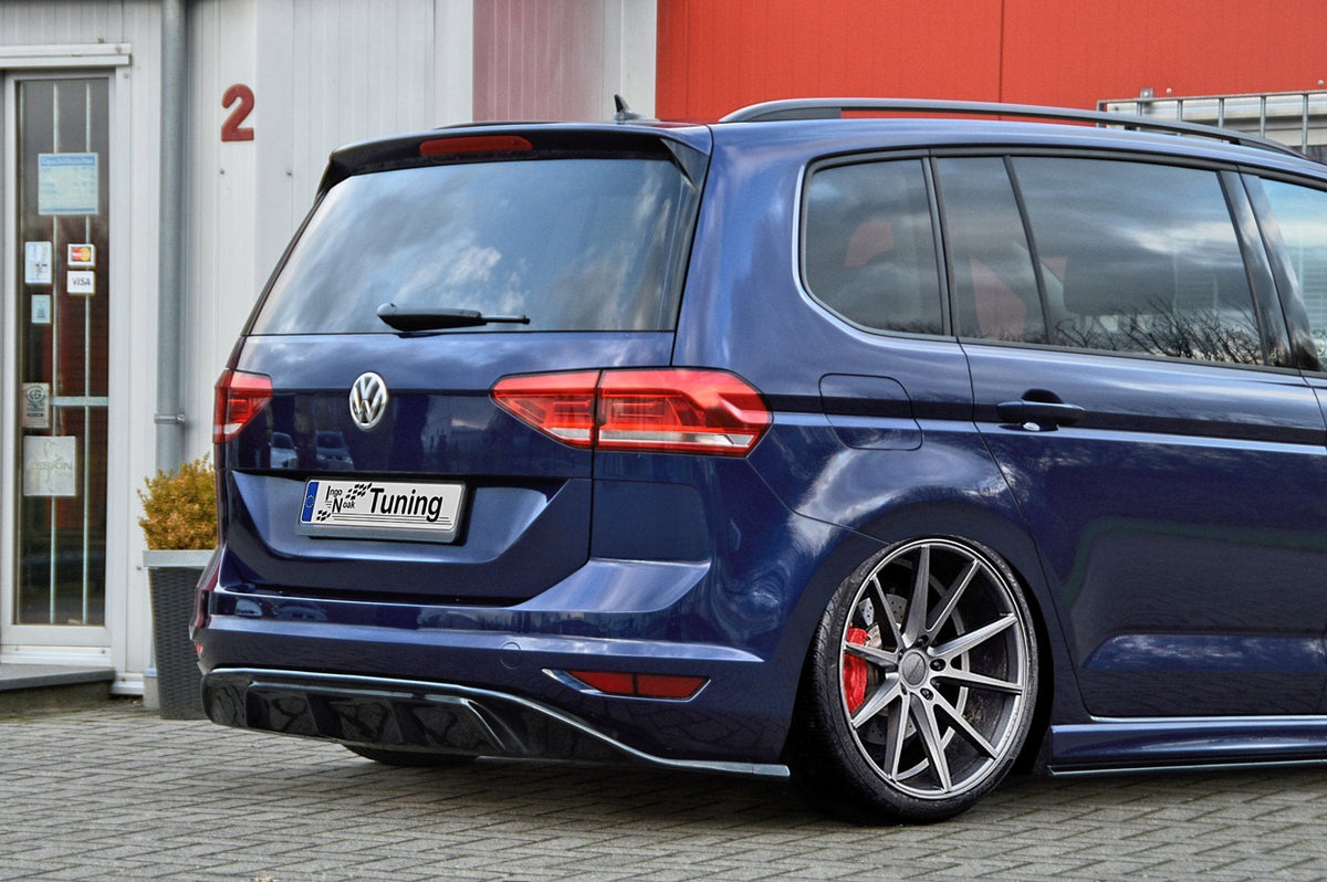 Heckansatz Diffusor aus ABS für VW Touran 5T - Ingo Noak Tuning