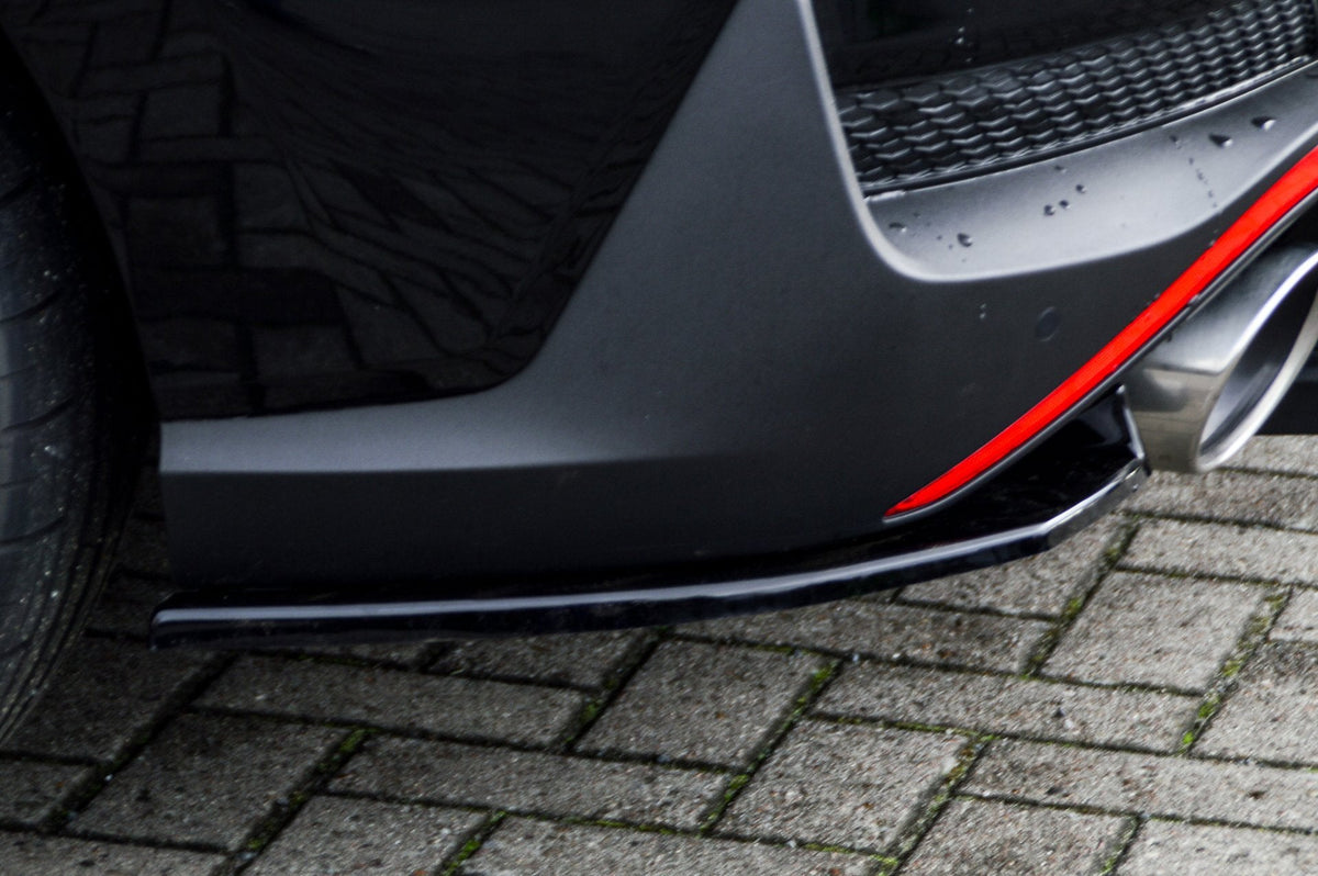 Seitenteile für Hyundai i30N Fastback, Heckansatz in schwarzem Tuning-Design von Ingo Noak Tuning