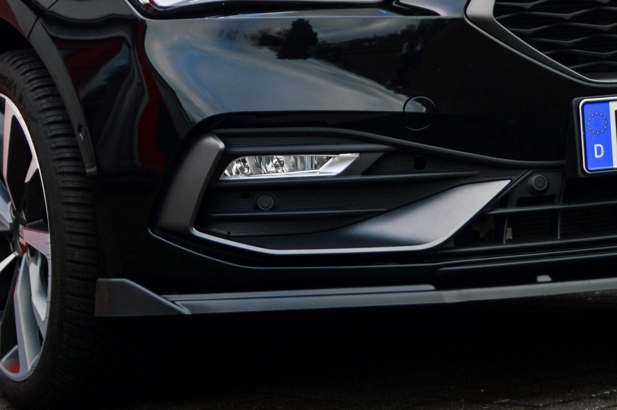 Frontspoilerlippe mit Wings für Seat Leon KL +ST, in Wagenfarbe, aus stabilem Material, von Ingo Noak Tuning