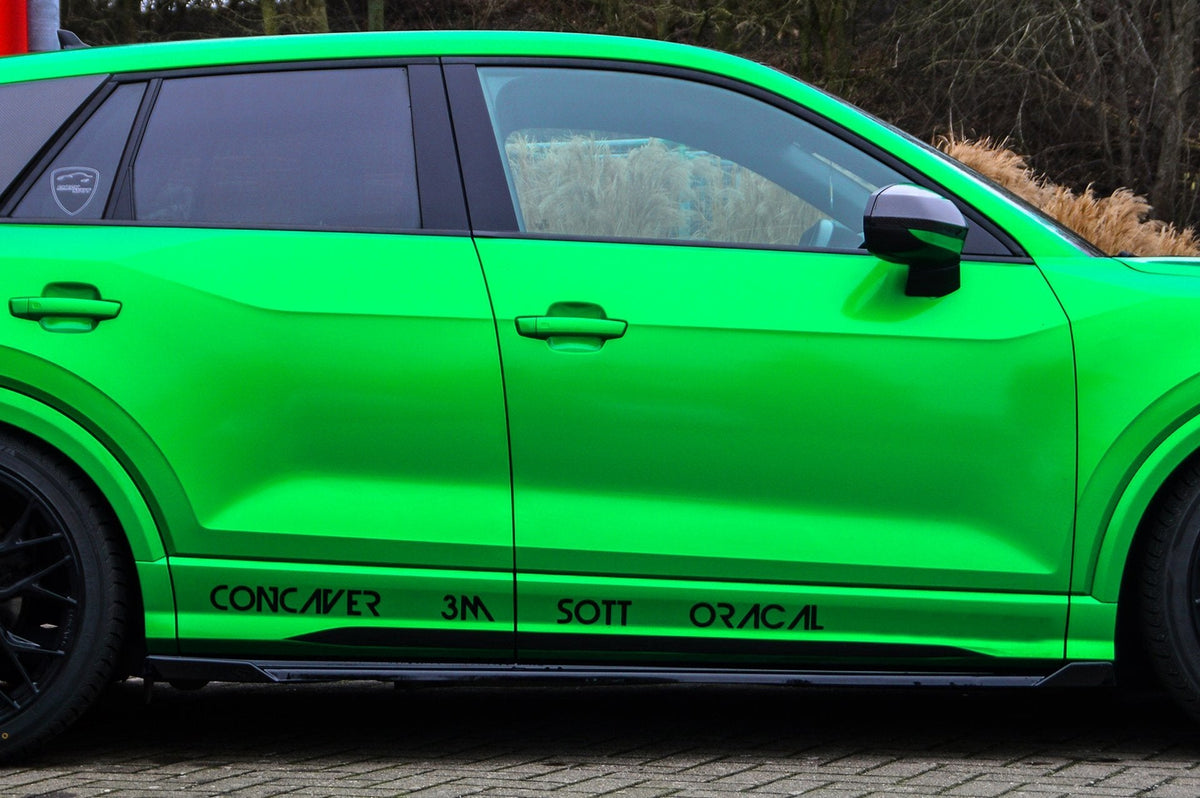 Bodykit für Audi Q2 GA 2016-2020, Ingo Noak Tuning, Front- und Seitenteile, sportliches Design, hochwertige Verarbeitung