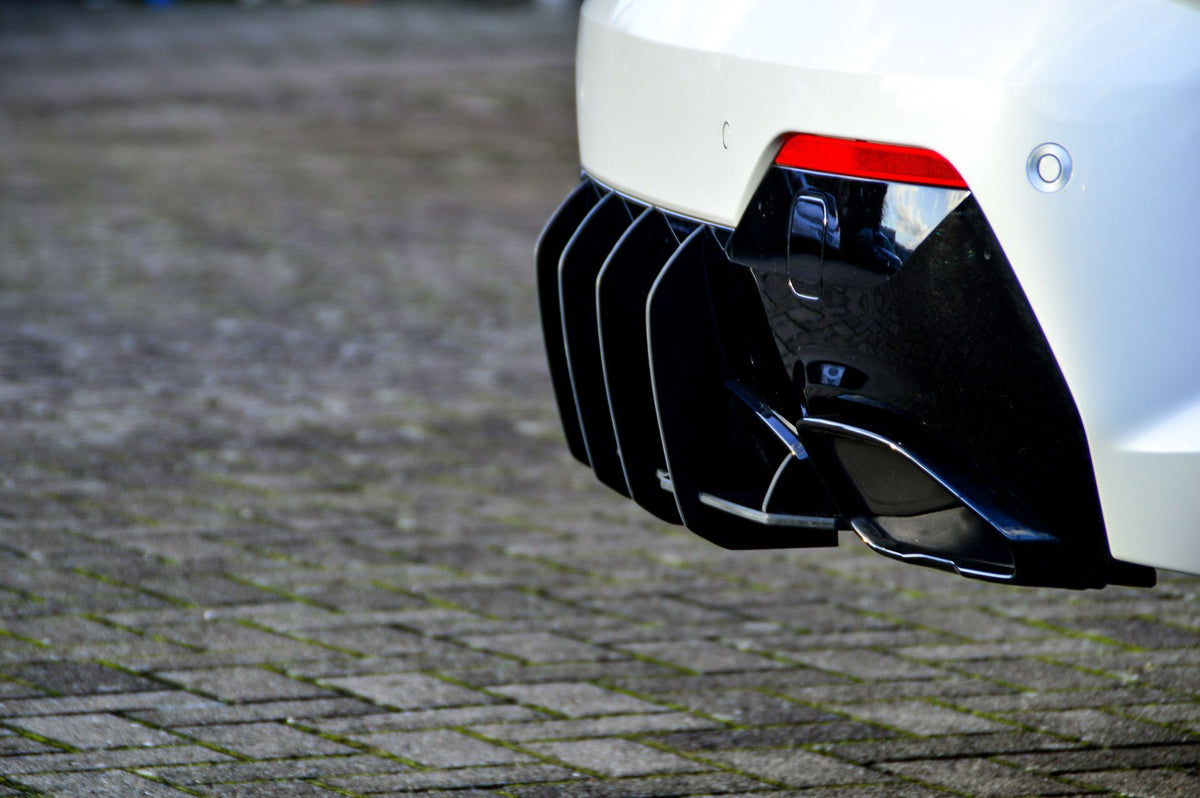 Heckeinsatz Diffusor Heckeinsatz V2 passend für BMW 4er G22/G23