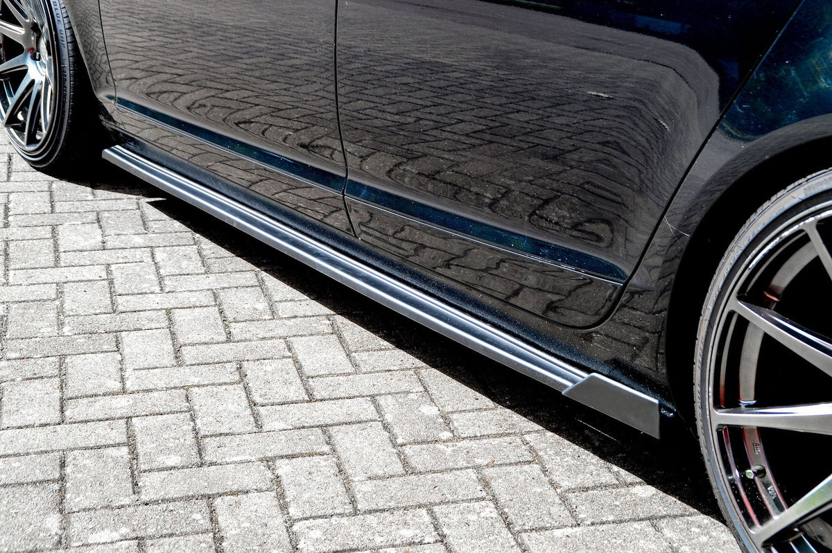 CUP Seitenschweller mit Wings hinten für Audi A6 4F + S-Line