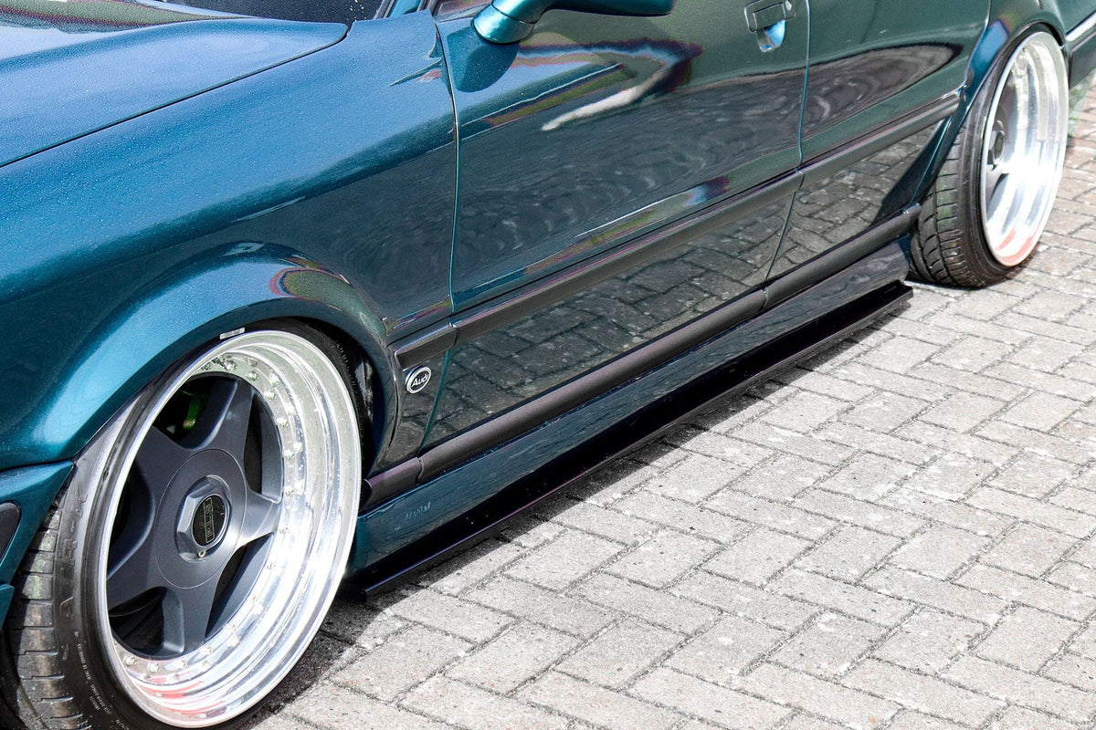 Seitenschweller für Audi 80 B4 von Ingo Noak Tuning, Zender Style, aus hochwertigem Kunststoff, passend für Zender Schwellermodelle