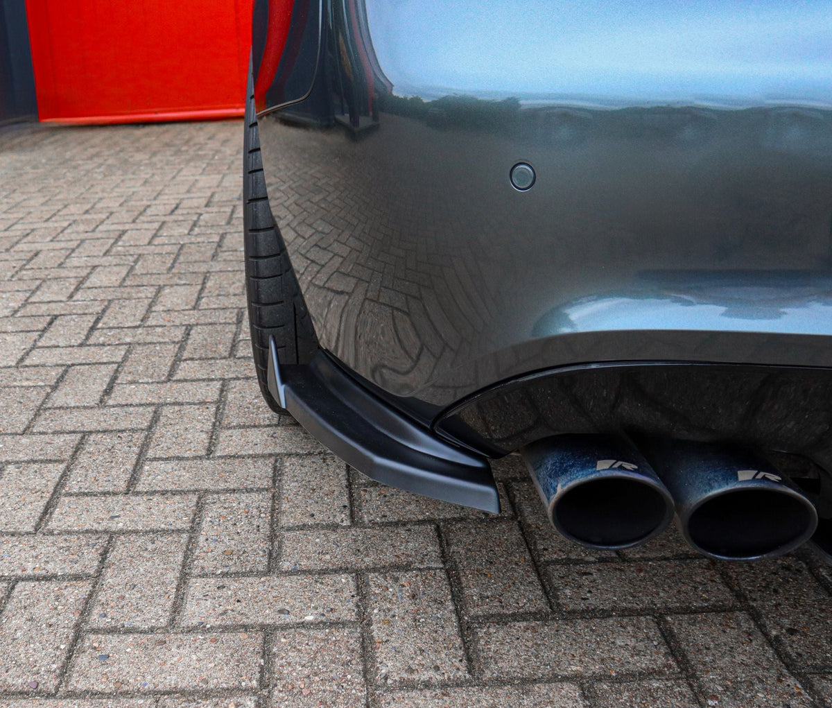 Heckansatz Seitenteile aus ABS mit Wings für Audi A5 B8 nur für Cabrio / Coupe