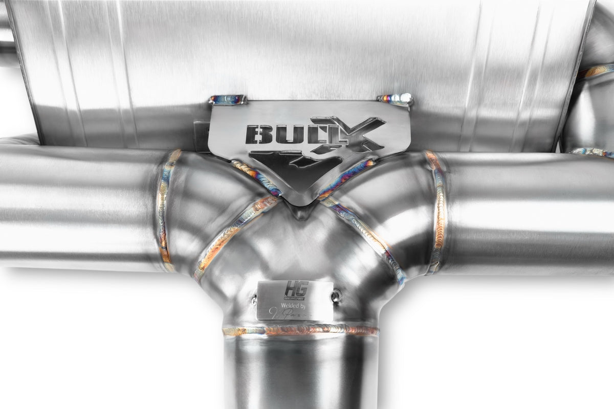 EGO-X Abgasanlage 3,5" / 89mm BMW M2 F87 (N55) 370PS (mit ECE*)
