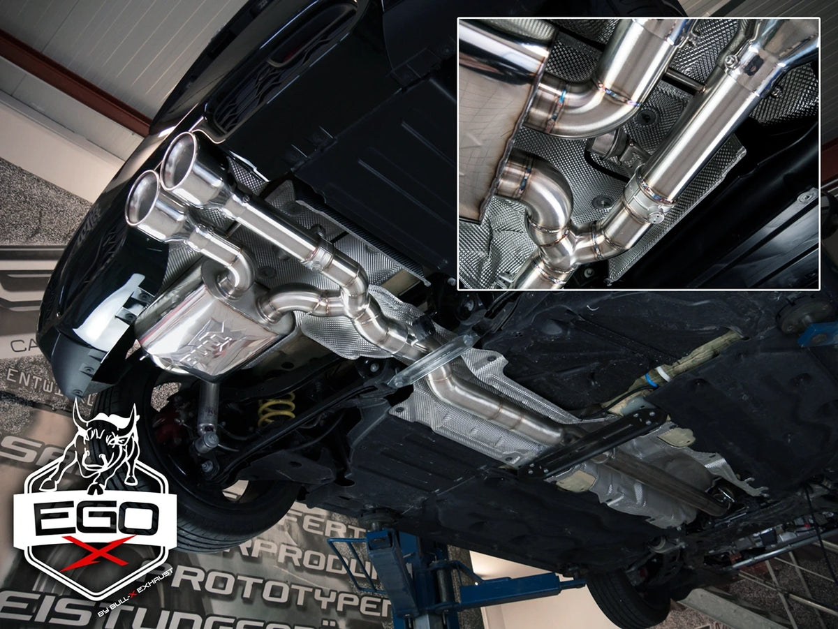 EGO-X Abgasanlage 3" Mini Cooper S, JCW inkl. GP F56 OPF (mit ECE*)
