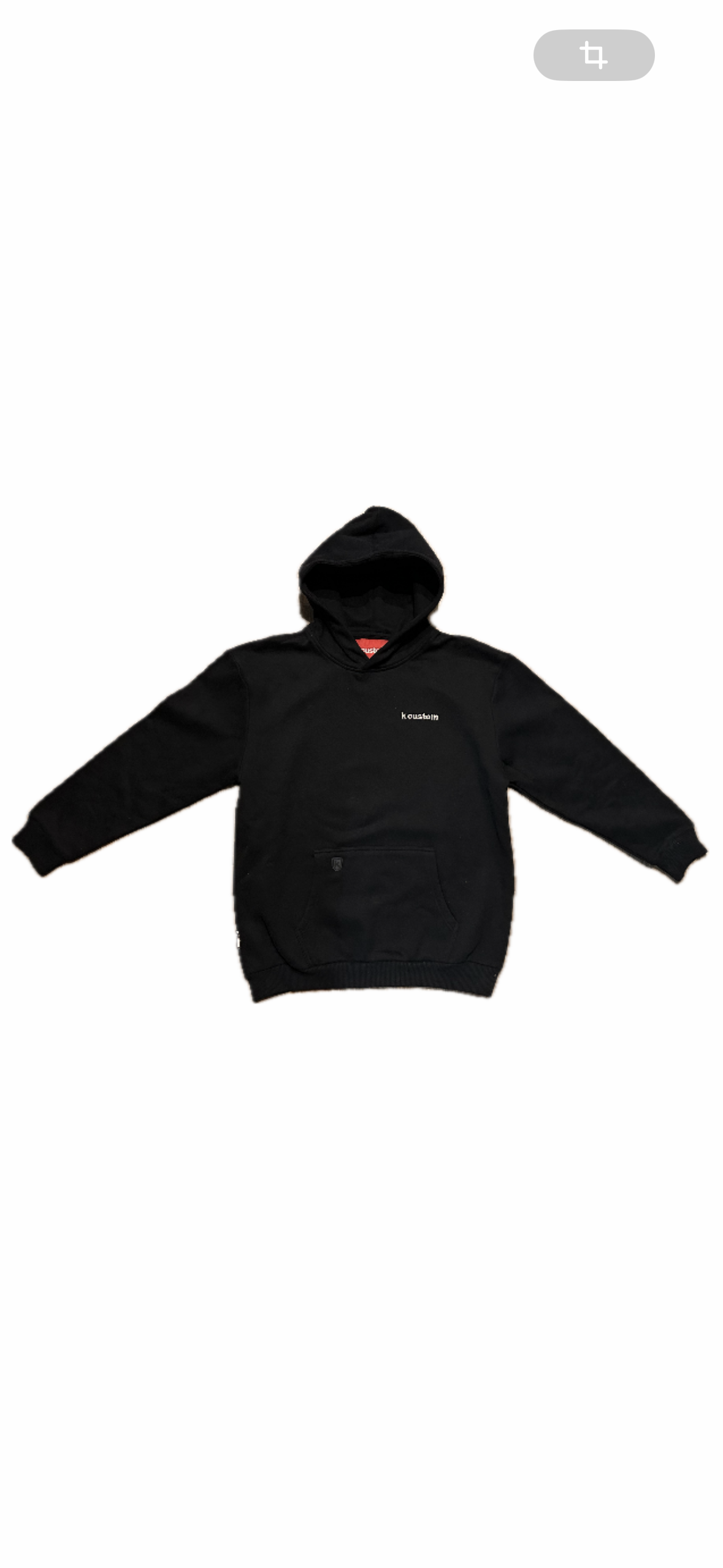 #NOOPTION Hoodie " - Hoodie black mit Print