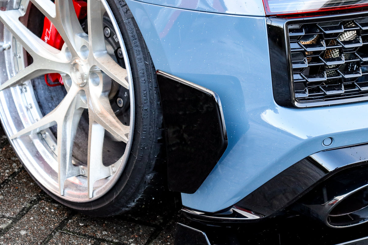 Hintere Seitenflaps für Audi R8 4S Facelift ab 2019, Ingo Noak Tuning, hochwertige Karosserie-Details, seitliche Fahrzeugverkleidung