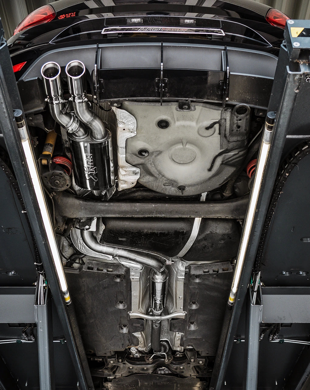 EGO-X Abgasanlage 2,75" VW Polo 6R WRC 220PS (mit ECE*)