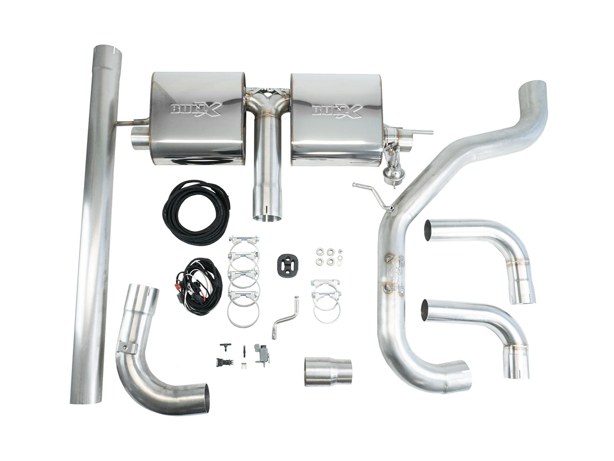 EGO-X Abgasanlage 3" VW Golf 7 GTI Performance/TCR/R, Seat Leon 5F Cupra 290 OPF (mit ECE*)