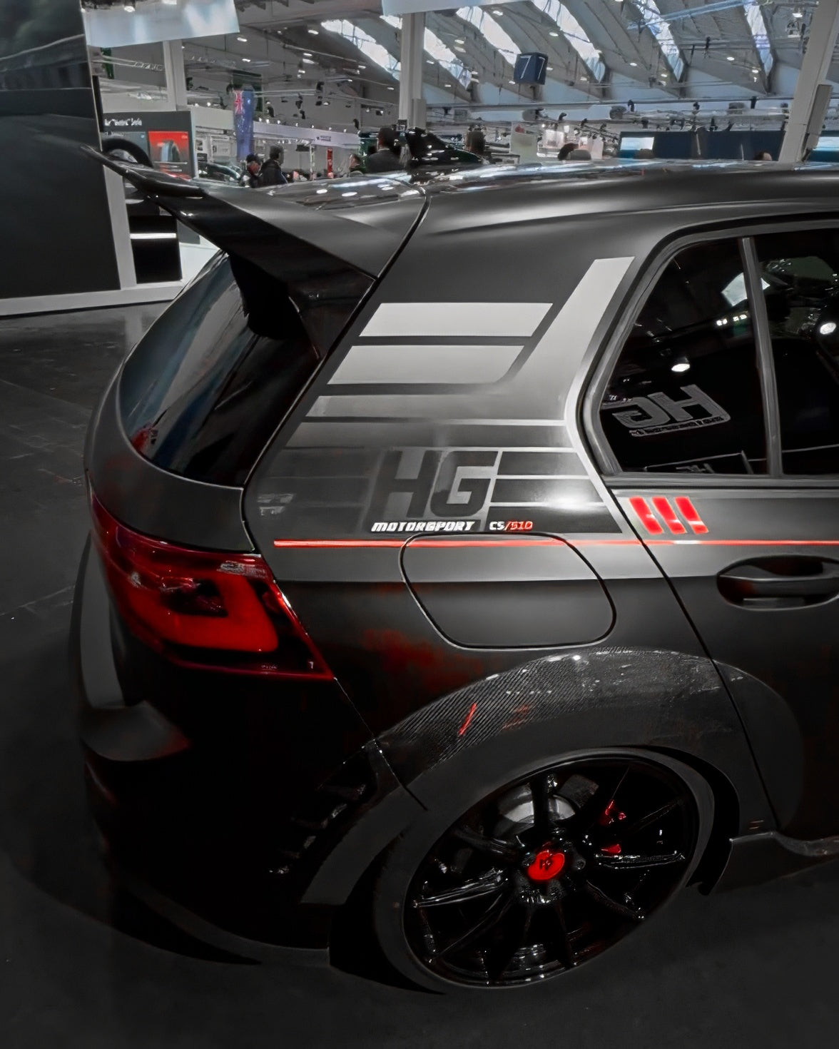 HG-Motorsport Golf 8 Designkit C-Säule+ Haube