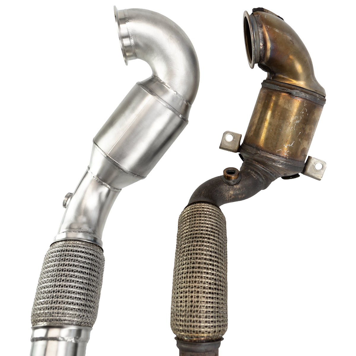 Bull-X Downpipe 3,5" Polo 6C GTI/ Ibiza Cupra 6P 1.8 TSI, Audi A1 1.8 TFSI (mit ECE*)