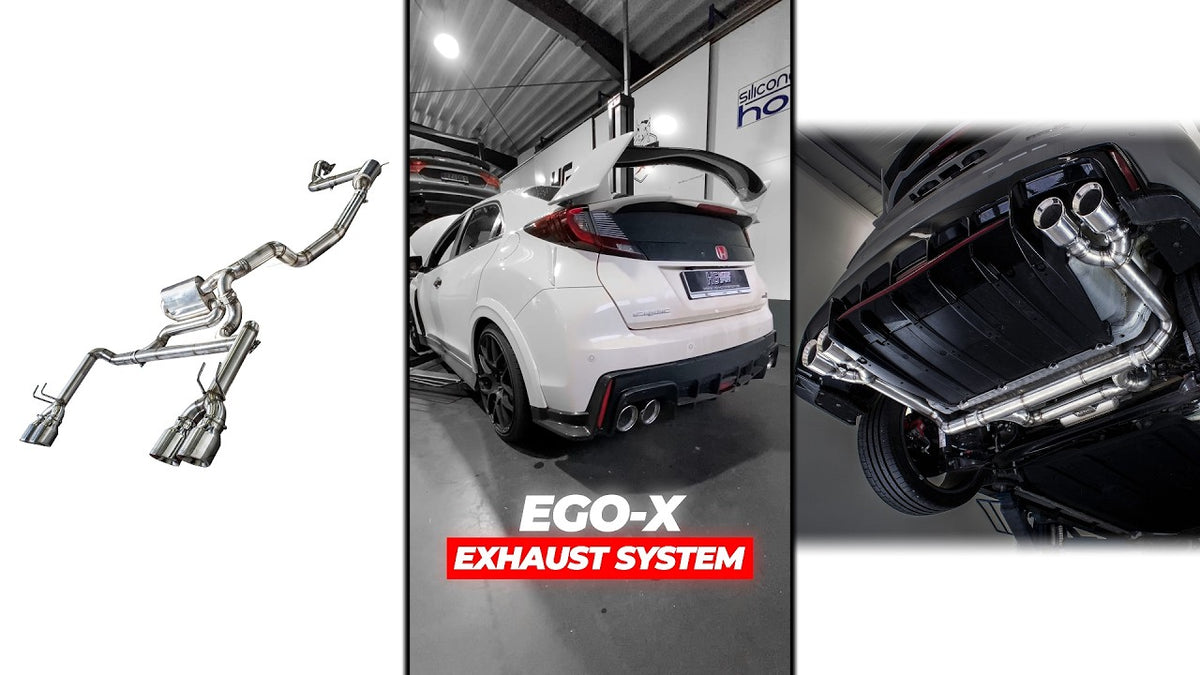EGO-X Abgasanlage 3" Honda Civic Type R FK2 310PS (mit ECE*)