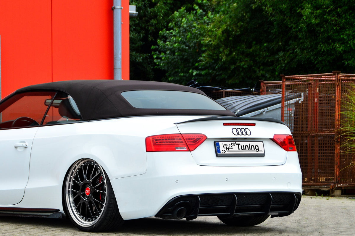 Gesfräster Heckansatz für Audi A5 B8 Facelift mit S-Line Diffusor - Ingo Noak Tuning