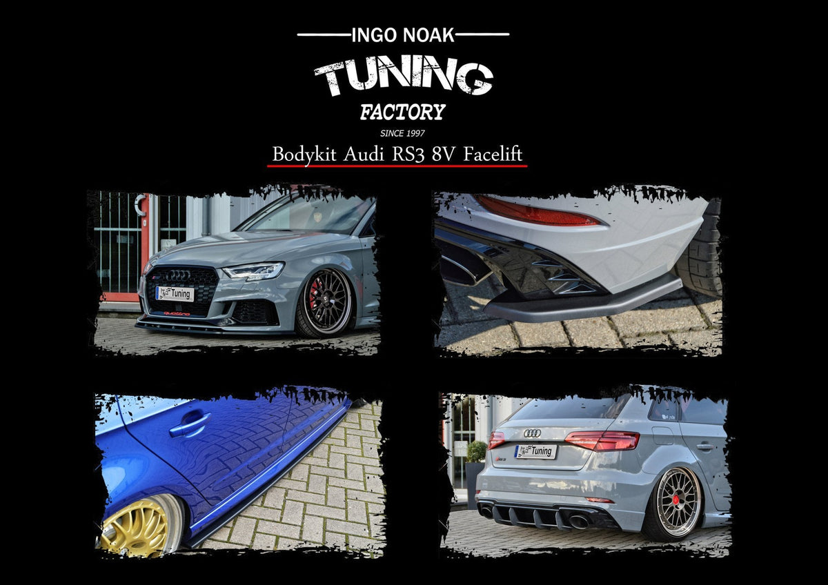 Bodykit für Audi RS3 8V Facelift Sportback Bj.2017- - Ingo Noak Tuning