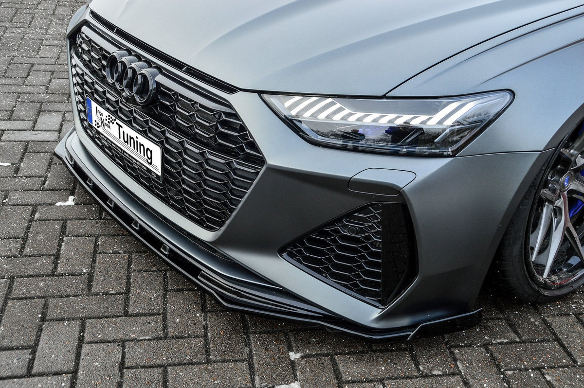 Cup Frontspoilerlippe mit Wing für Audi RS6 C8 ab Bj. 2019- - Ingo Noak Tuning