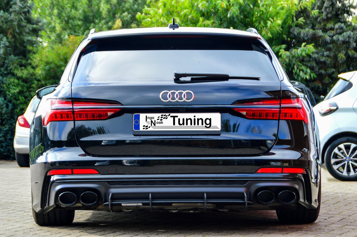 Gefräster Heckansatz für Audi S6 8C 4K - Ingo Noak Tuning