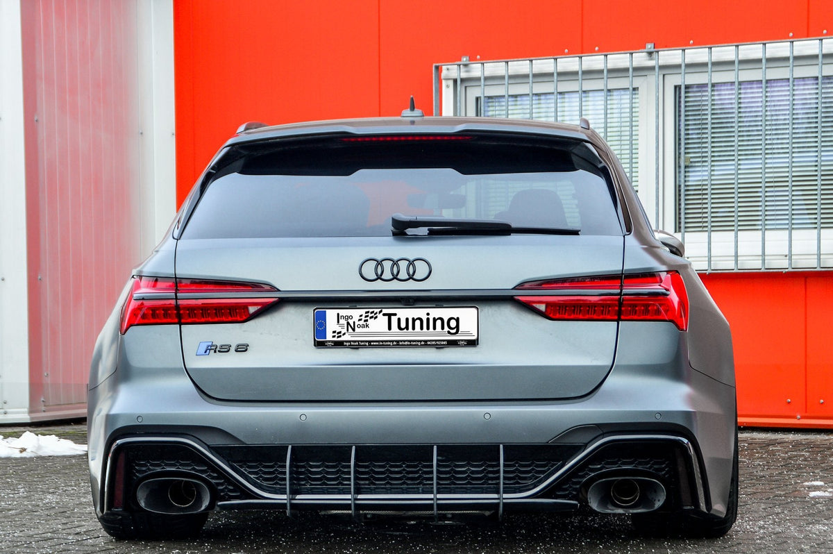 Gefräster Heckansatz für Audi RS6 C8 - Ingo Noak Tuning