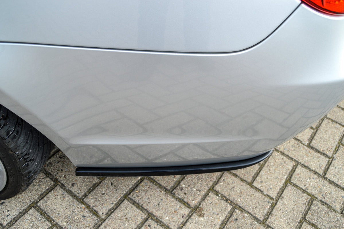 ABS-Heckansatz Seitenteile für BMW 5er E60 M-Paket Limousine, Ingo Noak Tuning, sichtbare Seitenteile aus robustem Kunststoff