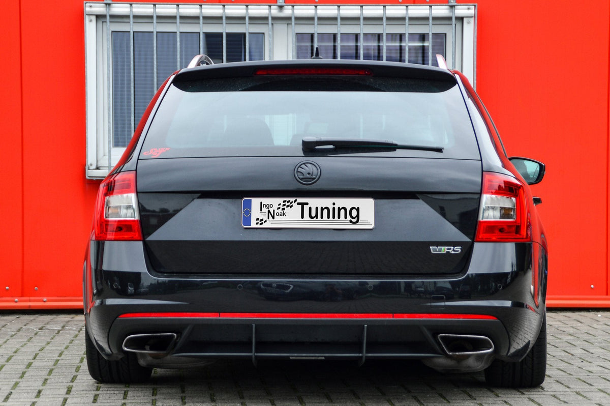 Heckansatz aus ABS für Skoda Octavia