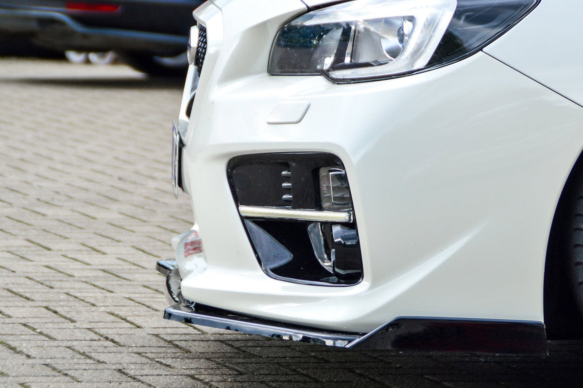 Cup Frontspoilerlippe mit Wing für Subaru Impreza WRX STI
