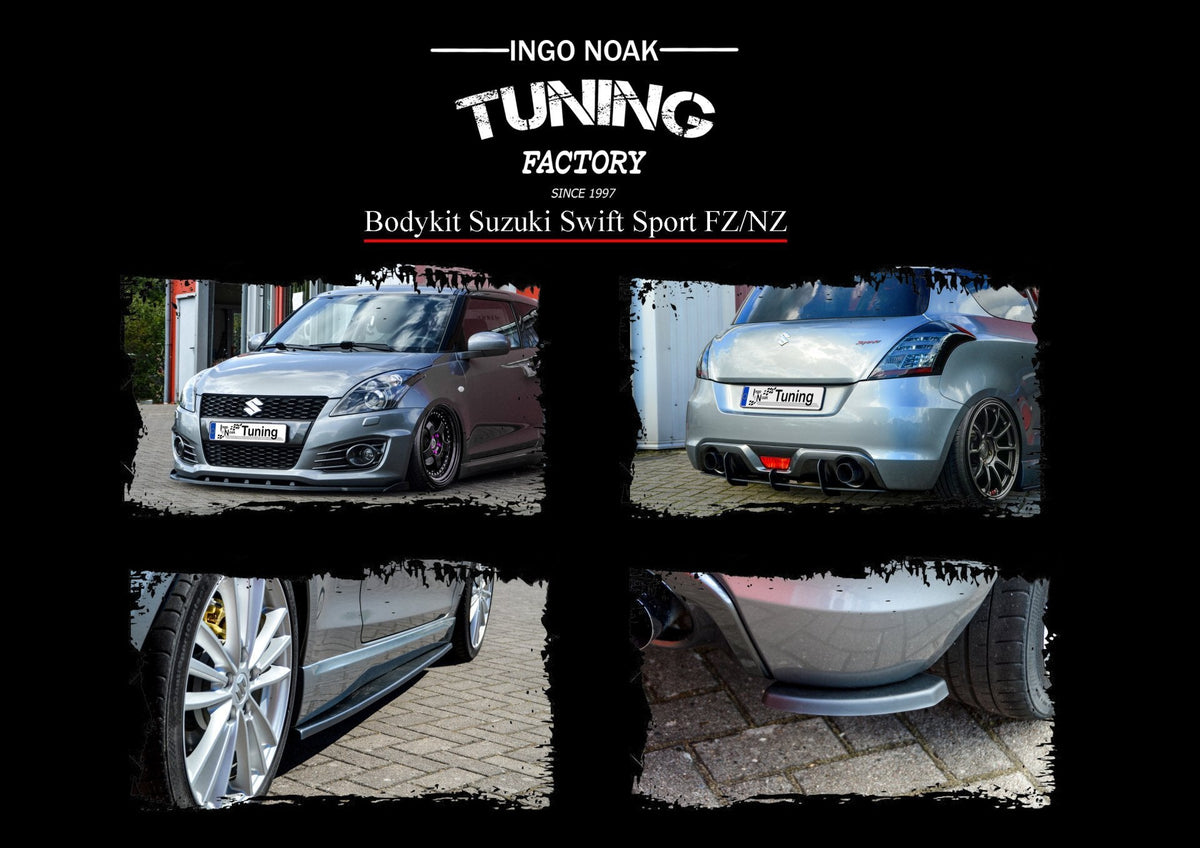 Ingo Noak Tuning Bodykit für Suzuki Swift Sport FZ/NZ, sichtbare Anbauteile und Designmerkmale des Karosserie-Upgrade