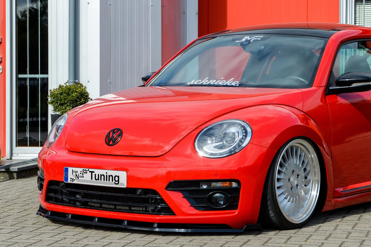Frontspoilerlippe für VW Beetle Typ 16 5C R-Line von Ingo Noak Tuning, sportliches Design, sichtbare Lippenpartie