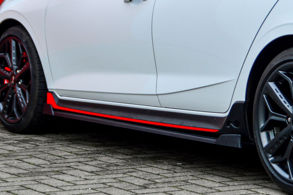 Bodykit für Hyundai i20N Performance ab 2021, Ingo Noak Tuning, Front- und Seitenteile, sportliches Design, Fahrzeugoptik