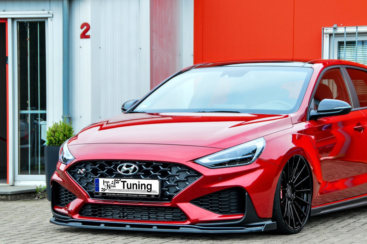 Ingo Noak Tuning Bodykit für Hyundai i30N Fastback Facelift ab 2021, Sichtbare Stoßstangen und Seitenteile, sportliches Design