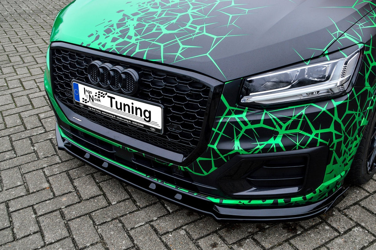 Bodykit für Audi Q2 GA von 2016 bis 2020, inklusive Stoßfänger und Seitenschweller, in hochwertigem Tuning-Design.