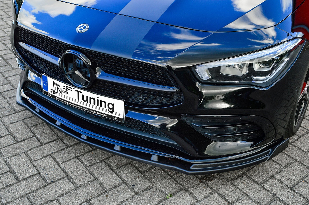 Cuplippe Spoilerlippe mit Wing ABS Mercedes CLA AMG-Line C118 X118 - Ingo Noak Tuning