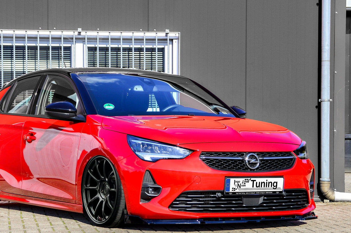 Cup Frontspoilerlippe mit Wings für Opel Corsa F ab Bj.2019