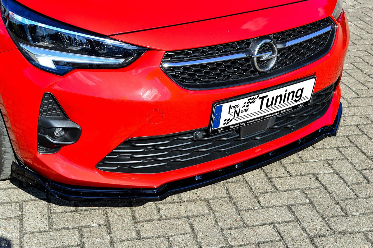 Cup Frontspoilerlippe mit Wings für Opel Corsa F ab Bj.2019