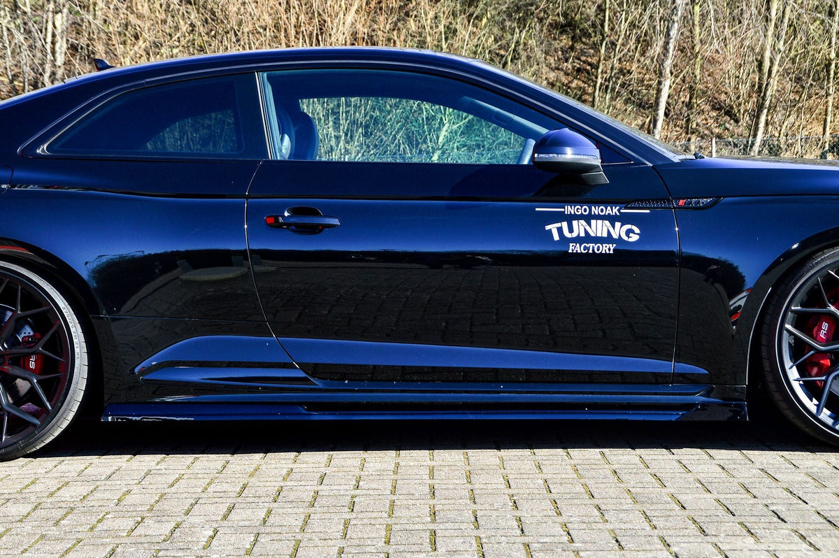 CUP Seitenschweller mit Wings vorne für Audi RS5 B9 F5