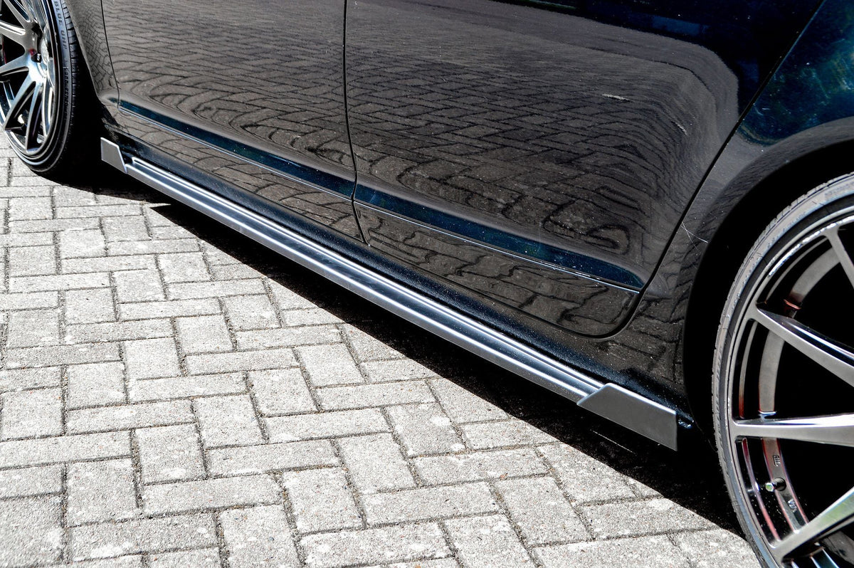 CUP Seitenschweller mit Wings vorne + hinten für Audi A6 4F + S-Line