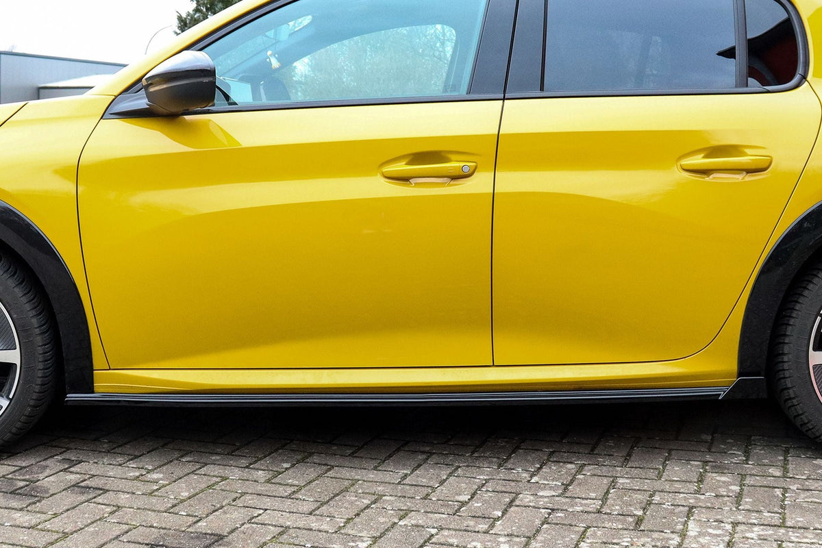 Cup Seitenschweller mit Wing für Peugeot 208 II e208 GT + GT-Line