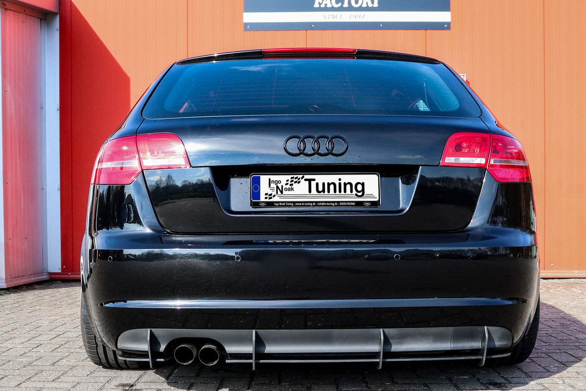 Gefräster Heckansatz für Audi A3 8P Facelift - Ingo Noak Tuning