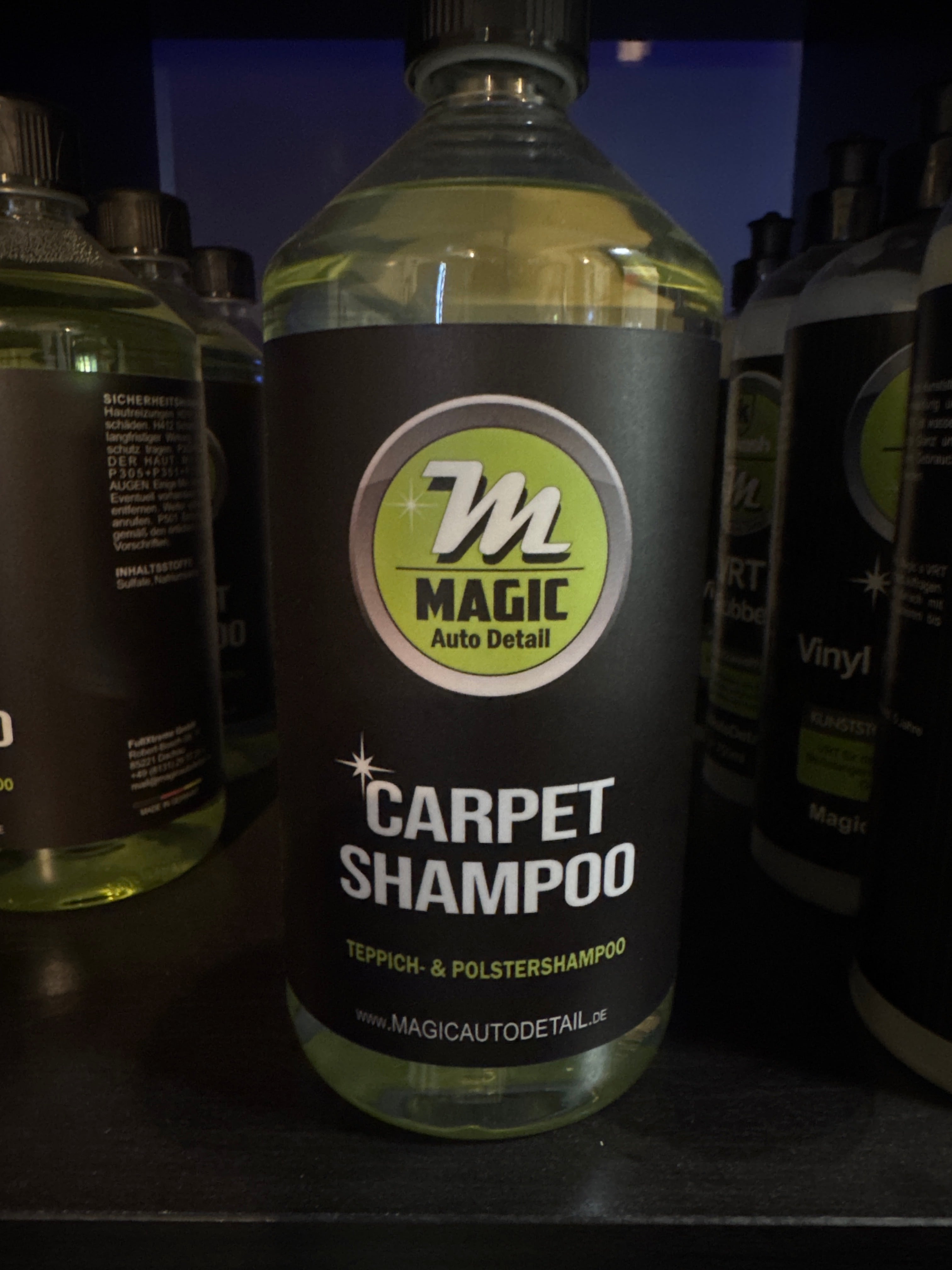 CARPET SHAMPOO Teppichshampoo