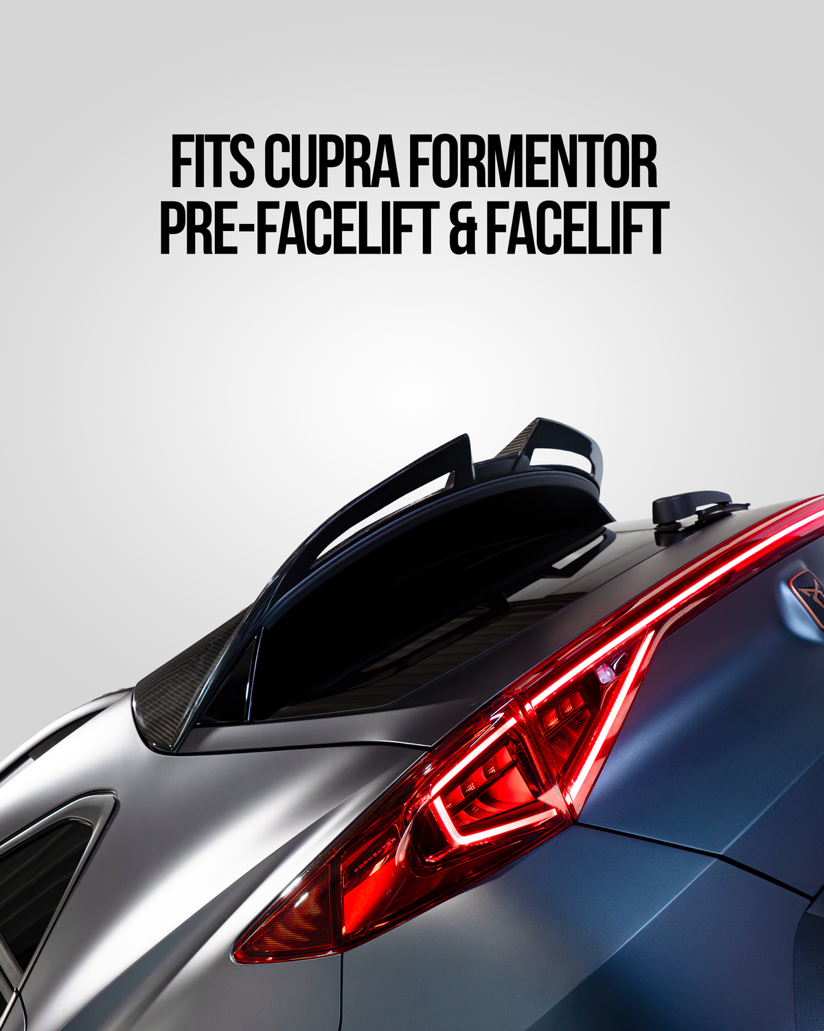 Heckspoiler Cupra Formentor inkl. Facelift Echtcarbon