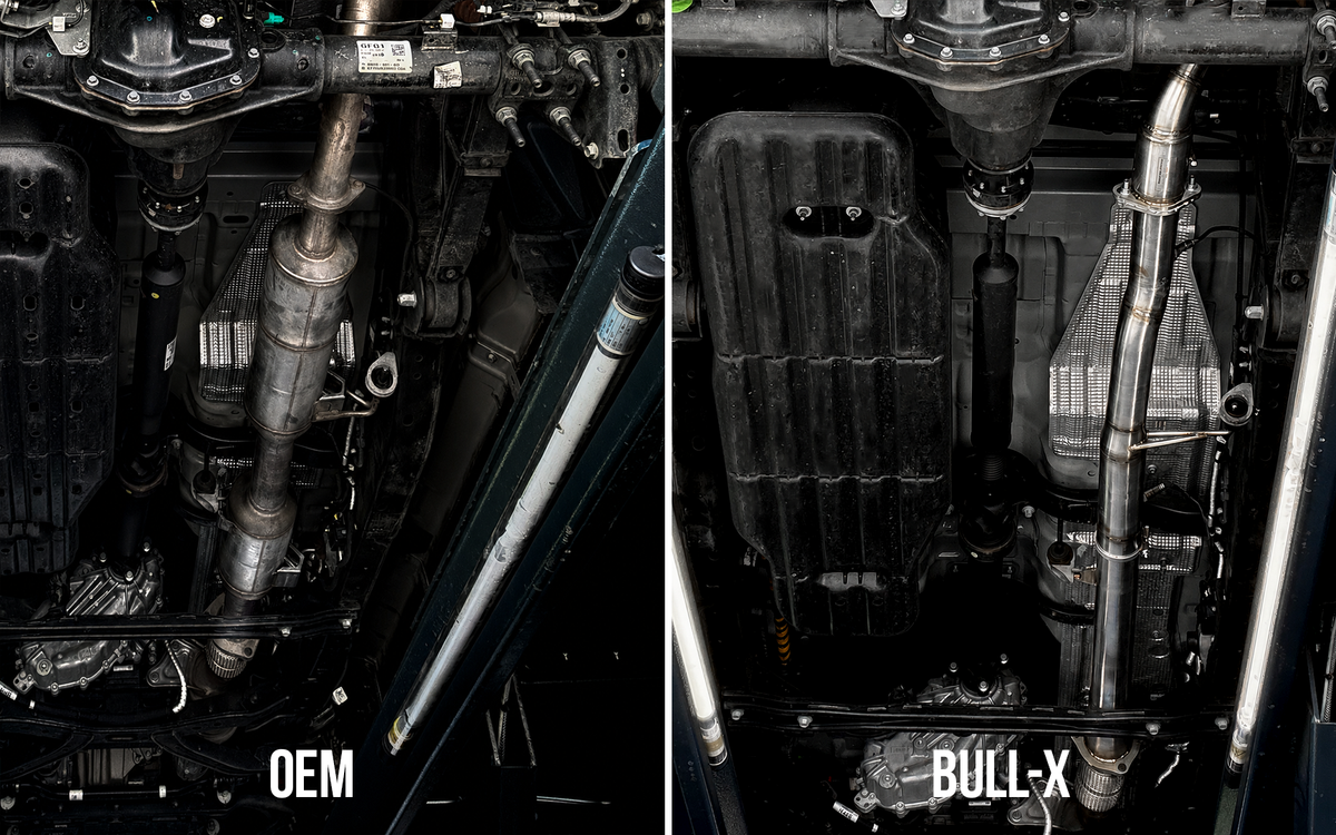 BULL-X Kat/OPF Ersatzrohr für Ford Ranger/ VW Amarok 3,0 V6