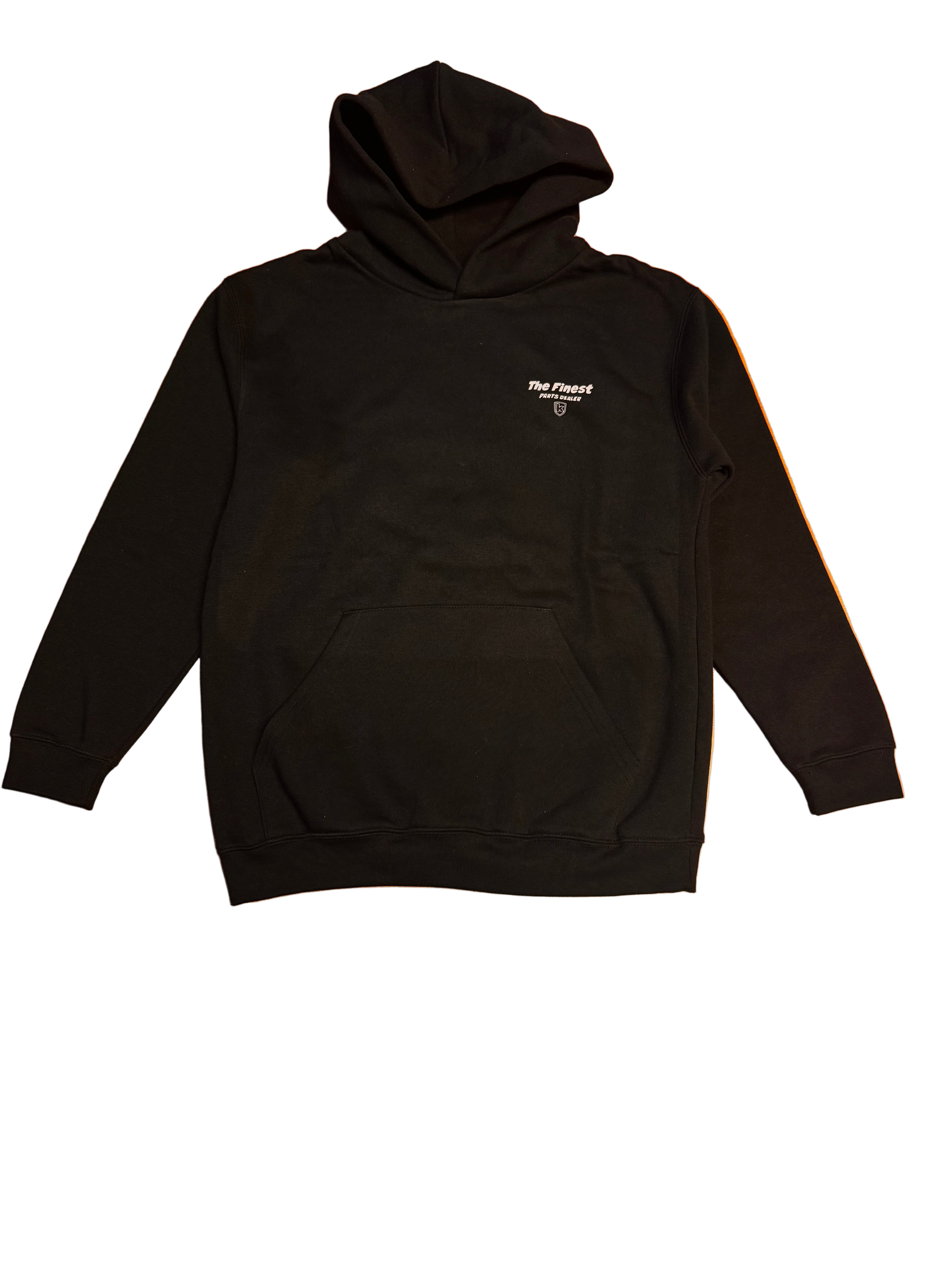 Kapuzenpullover - schwarz  "Wheelbär" BIG BACK PRINT