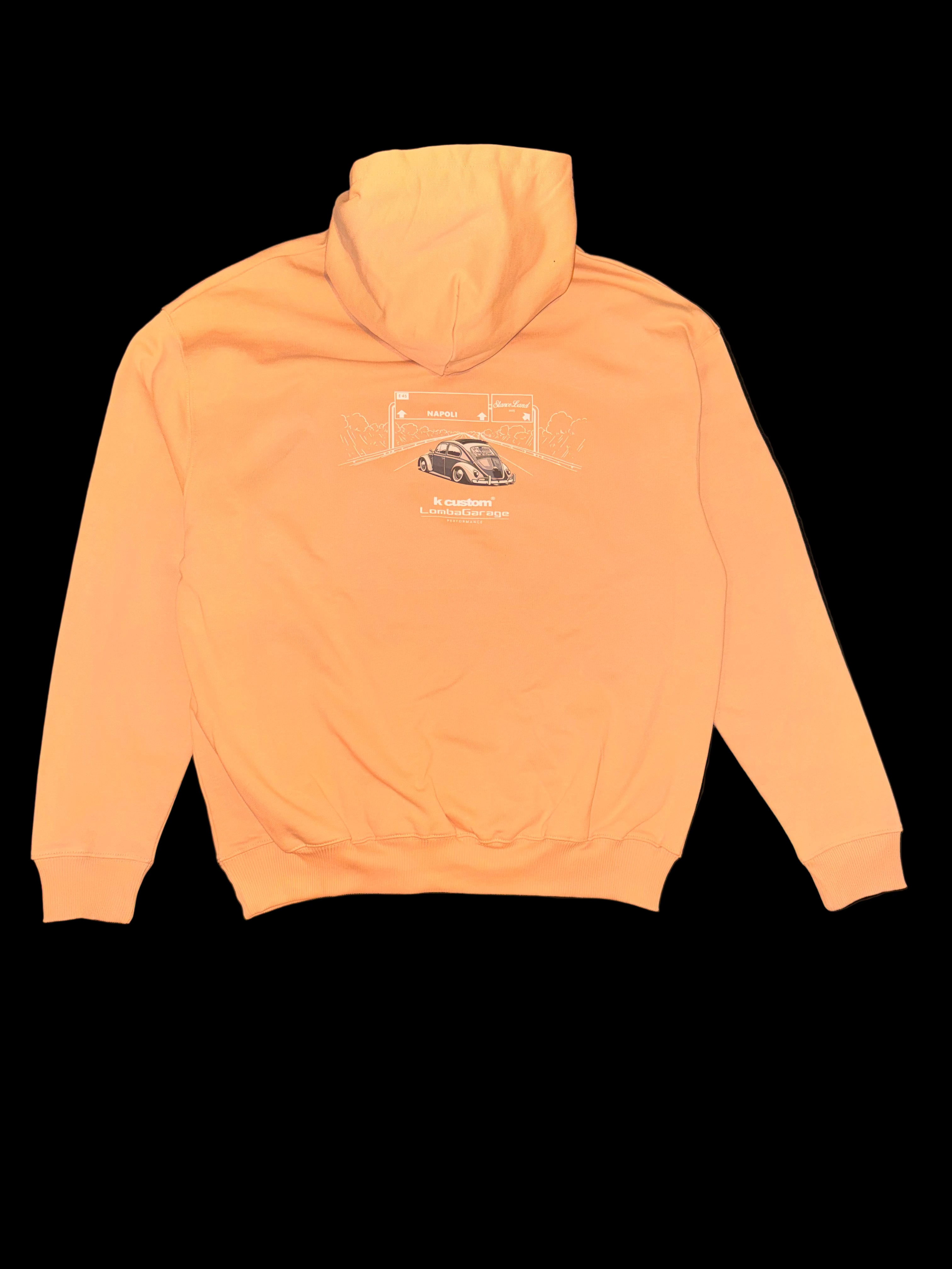 Käfer Hoodie Peach