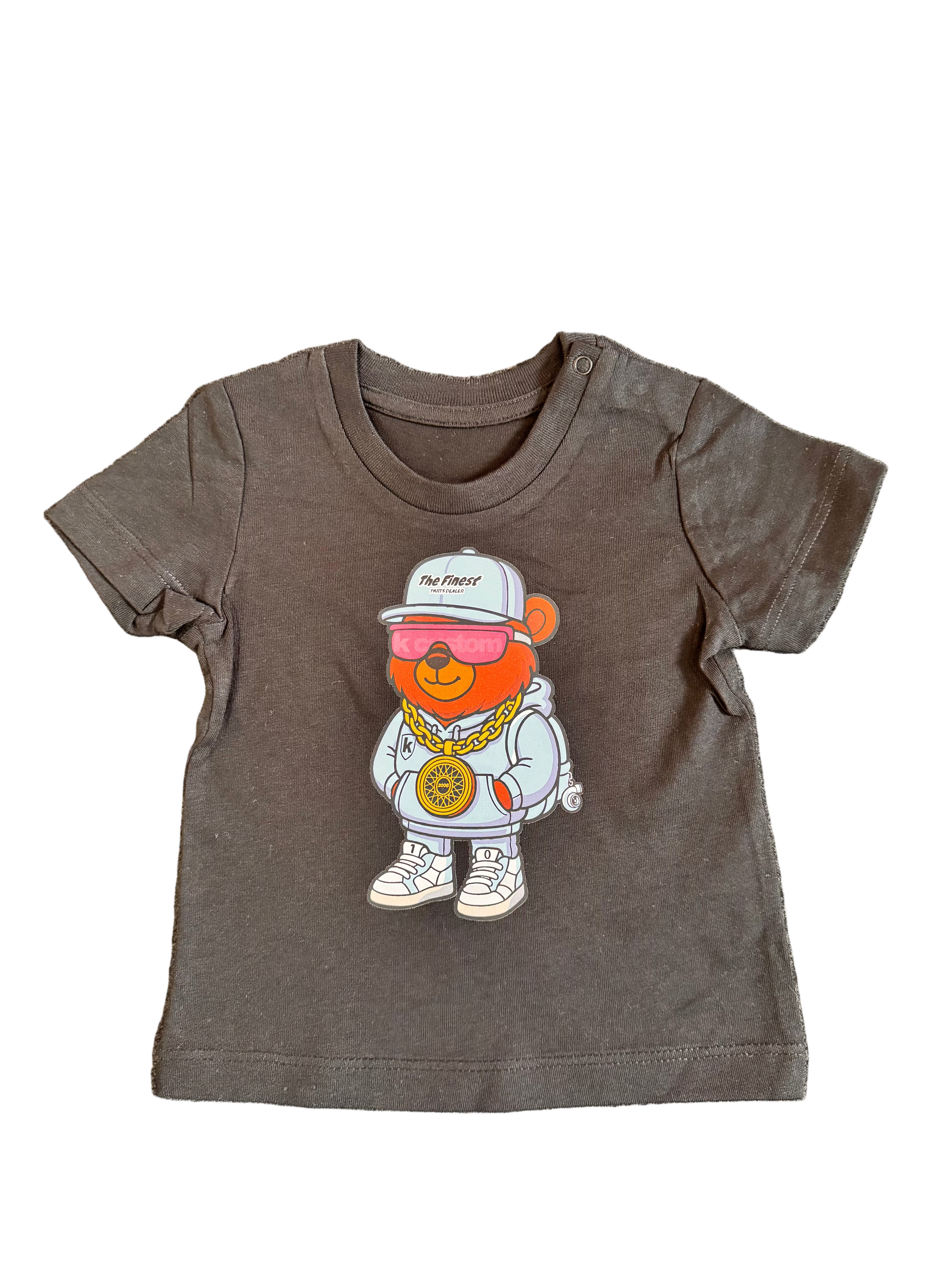 Baby/ Kids Shirt  "Wheelbär"schwarz