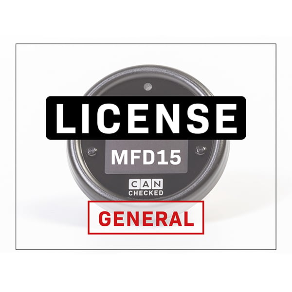 Lizenz - MFD15 General