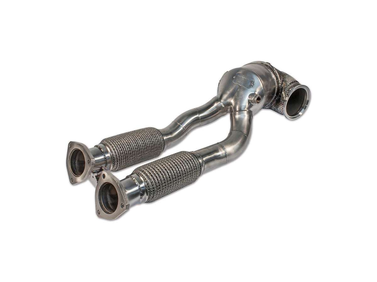 HJS ECE Downpipe Audi RS3 8V, TTRS 8S quattro 400PS 90811170