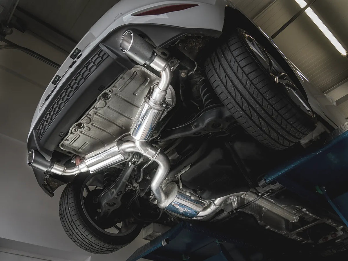 Bull-X Abgasanlage 3" Y-Style "VAG02" 1K Plattform 1.4/1.8-2.0 T(F)SI FWD (z.B. Golf 6, A3 8P)