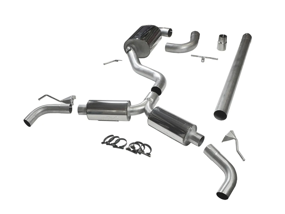 Bull-X ECE Abgasanlage 3" Y-Style "VAG02" MQB Plattform 1.8-2.0 TSI FWD (Golf 7 GTI, Leon 5F)
