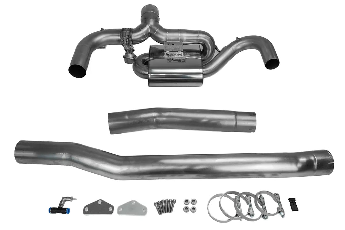 EGO-X Abgasanlage 3,5" BMW 335i/340i F30/F31 (mit ECE*)